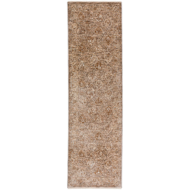 Dalyn Bergama BE6 Machine Made Traditional Brown Rug