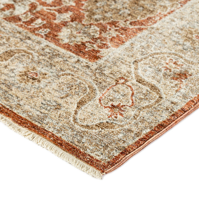 Dalyn Bergama BE6 Machine Made Traditional Red Rug