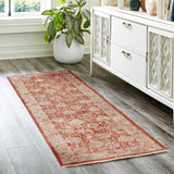 Dalyn Bergama BE6 Machine Made Traditional Red Rug