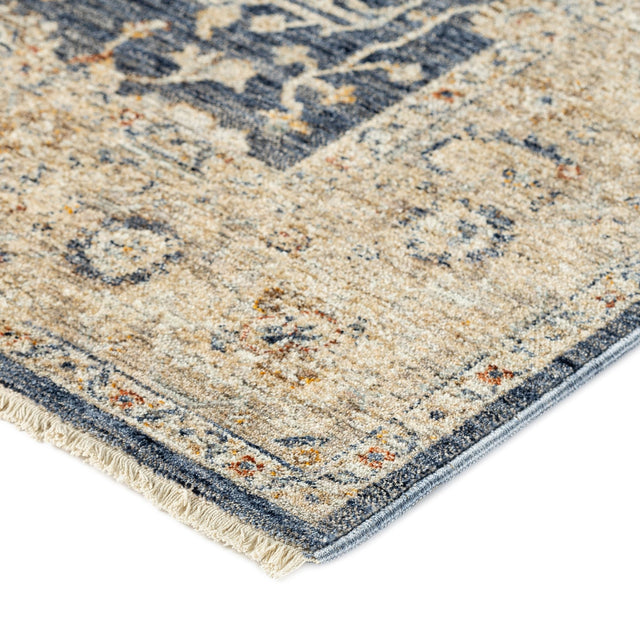 Dalyn Bergama BE8 Machine Made Traditional Blue Rug