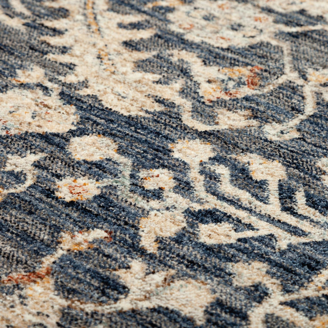 Dalyn Bergama BE8 Machine Made Traditional Blue Rug