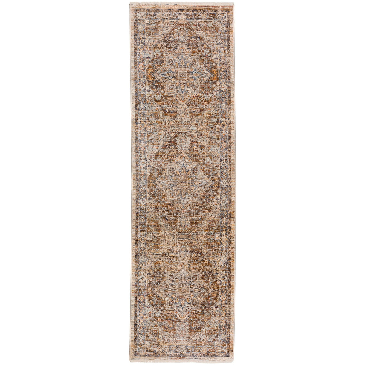 Dalyn Bergama BE9 Machine Made Traditional Brown Rug