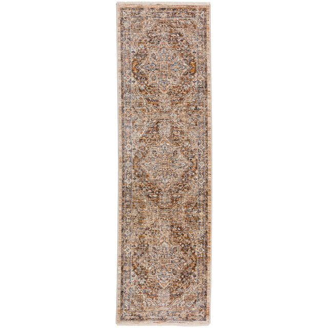 Dalyn Bergama BE9 Machine Made Traditional Brown Rug