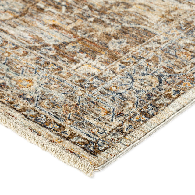 Dalyn Bergama BE9 Machine Made Traditional Brown Rug