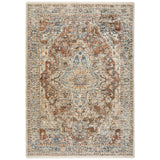 Dalyn Bergama BE9 Machine Made Traditional Red Rug