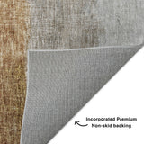 Dalyn Boca BO1 Brown Rug backing detail