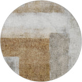 Dalyn Boca BO1 Brown Rug round rug