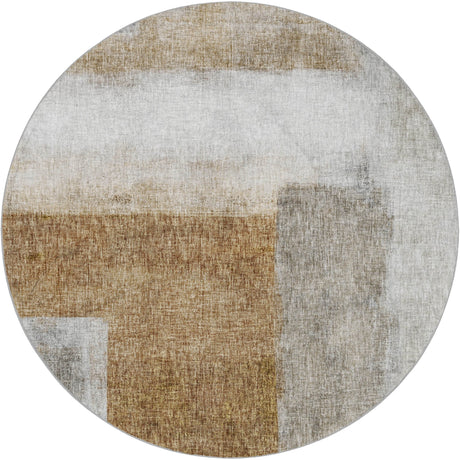 Dalyn Boca BO1 Brown Rug round rug