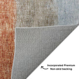 Dalyn Boca BO1 Salmon Rug backing detail
