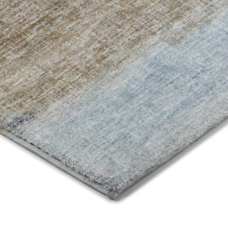 Dalyn Boca BO1 Salmon Rug corner detail