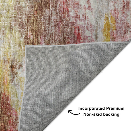 Dalyn Boca BO10 Blush Rug backing detail