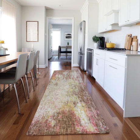 Dalyn Boca BO10 Blush Rug shown in a room
