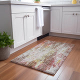 Dalyn Boca BO10 Blush Rug shown in a room