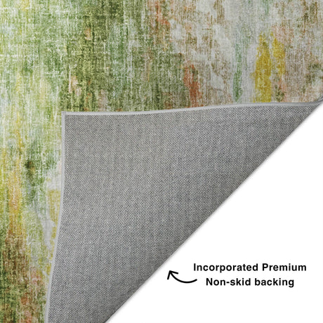 Dalyn Boca BO10 Sage Rug backing detail