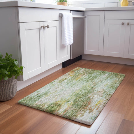 Dalyn Boca BO10 Sage Rug shown in a room