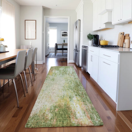 Dalyn Boca BO10 Sage Rug shown in a room