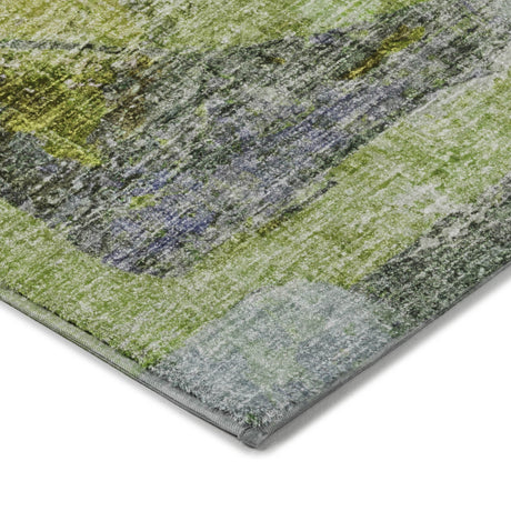 Dalyn Boca BO11 Aloe Rug corner detail