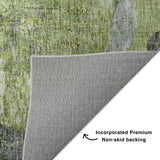 Dalyn Boca BO11 Aloe Rug backing detail