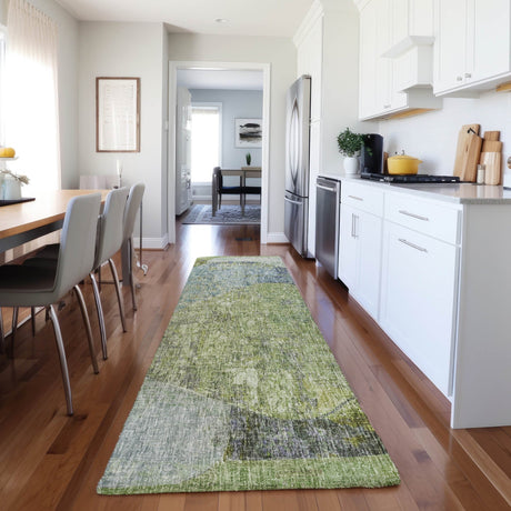 Dalyn Boca BO11 Aloe Rug shown in a room