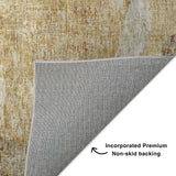 Dalyn Boca BO11 Taupe Rug backing detail