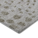 Dalyn Boca BO12 Taupe Rug corner detail
