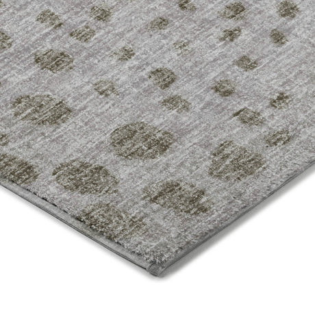 Dalyn Boca BO12 Taupe Rug corner detail