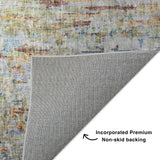 Dalyn Boca BO13 Putty Rug backing detail