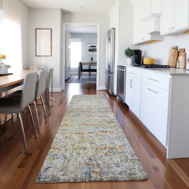Dalyn Boca BO13 Putty Rug shown in a room
