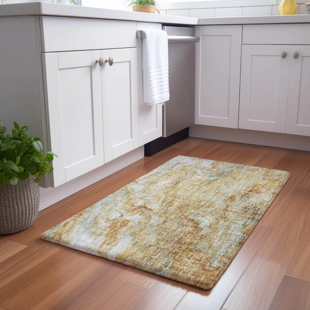 Dalyn Boca BO14 Copper Rug shown in a room