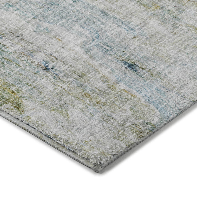Dalyn Boca BO3 Seafoam Rug corner detail