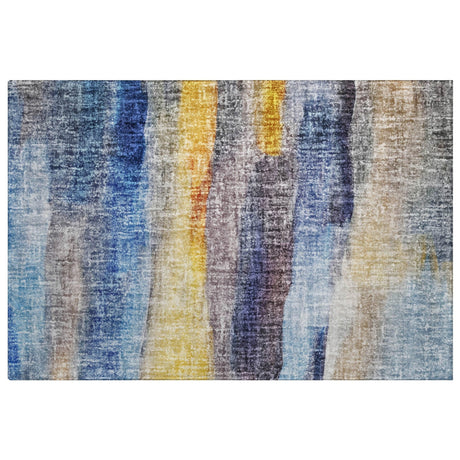 Dalyn Boca BO4 Blue Rug rectangular rug
