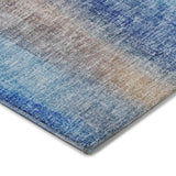 Dalyn Boca BO4 Blue Rug corner detail