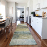 Dalyn Boca BO4 Khaki Rug shown in a room