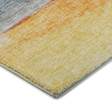 Dalyn Boca BO5 Salmon Rug corner detail