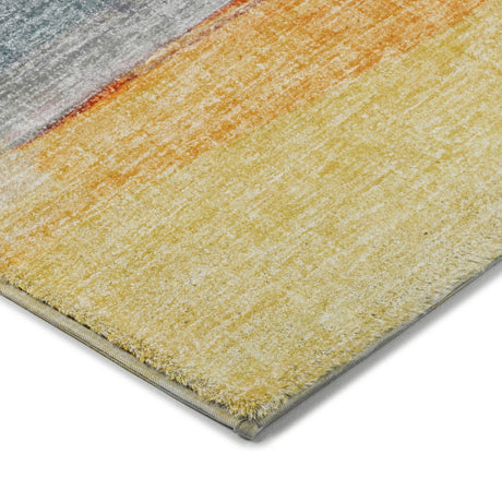 Dalyn Boca BO5 Salmon Rug corner detail