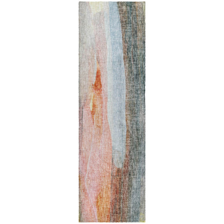 Dalyn Boca BO5 Salmon Rug runner rug