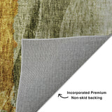 Dalyn Boca BO6 Aloe Rug backing detail