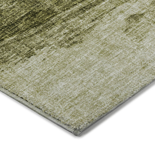 Dalyn Boca BO6 Aloe Rug corner detail
