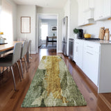 Dalyn Boca BO6 Aloe Rug shown in a room