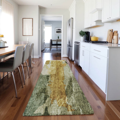 Dalyn Boca BO6 Aloe Rug shown in a room