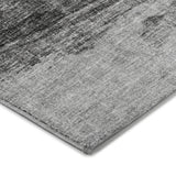 Dalyn Boca BO6 Pewter Rug corner detail