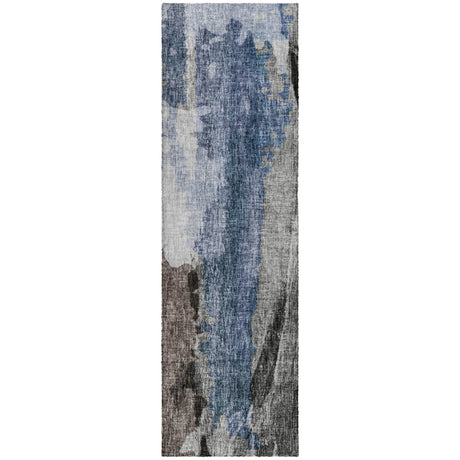 Dalyn Boca BO6 Pewter Rug runner rug