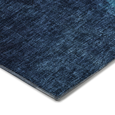 Dalyn Boca BO7 Denim Rug corner detail