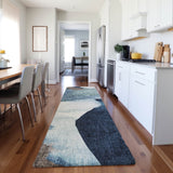 Dalyn Boca BO7 Denim Rug shown in a room