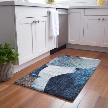 Dalyn Boca BO7 Denim Rug shown in a room