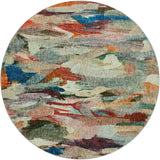 Dalyn Boca BO8 Paprika Rug round rug