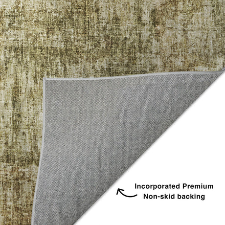 Dalyn Boca BO9 Taupe Rug backing detail
