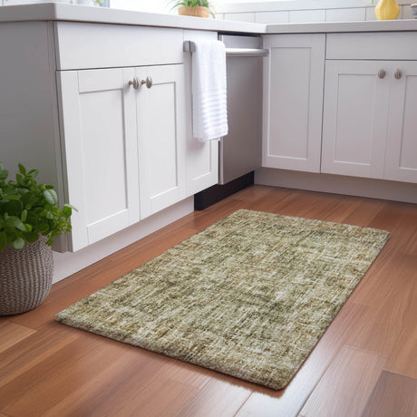 Dalyn Boca BO9 Taupe Rug shown in a room
