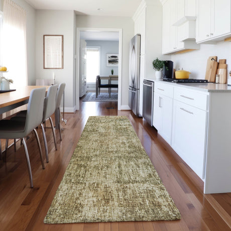 Dalyn Boca BO9 Taupe Rug shown in a room