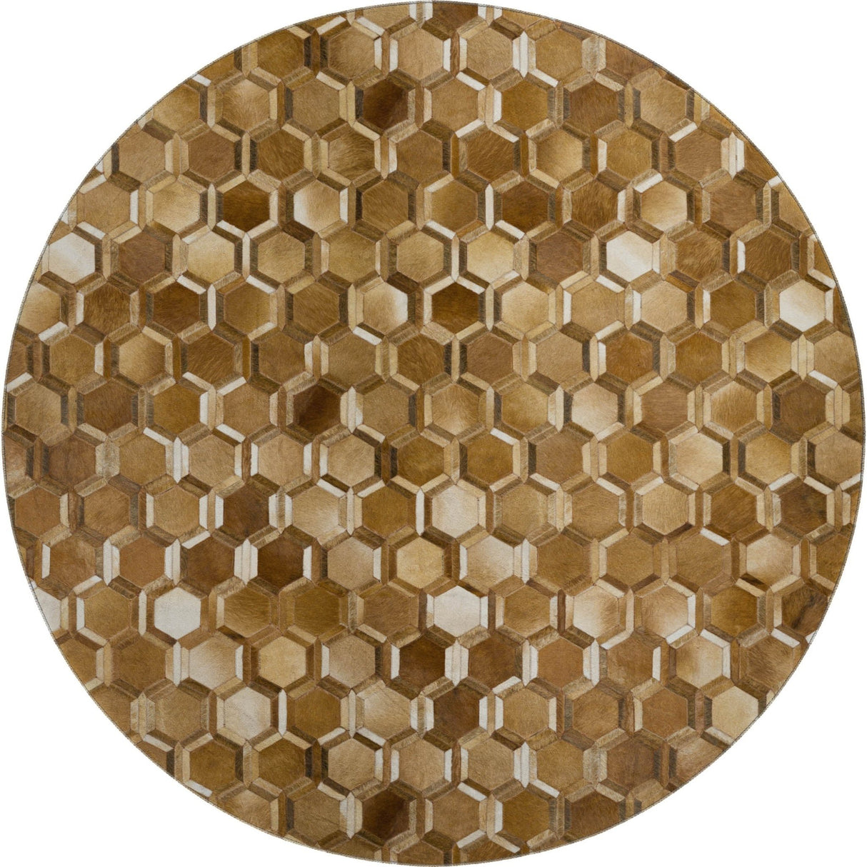 Dalyn Bozeman BM1 Brown Rug round rug